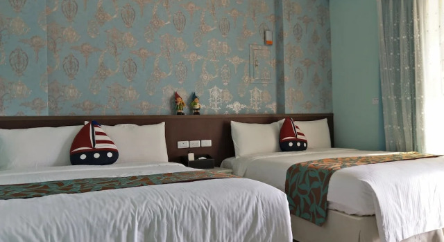 Четырёхместный номер Standard с балконом Aegean Sea Baoli B&B