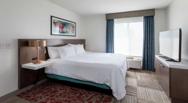 Люкс c 1 комнатой Hilton Garden Inn Minneapolis Saint Paul-Shoreview