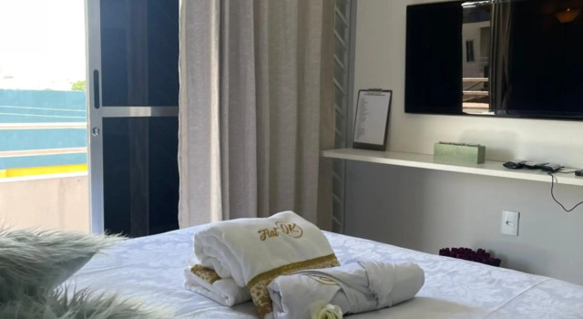 flat excelente localização ap.203, Забронировать Отель Джуазеиру-ду-норте Сеара