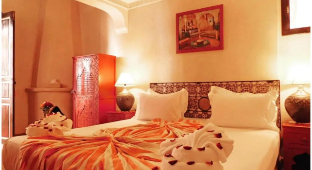 Riad La Rose, Забронировать Отель Отели Марракеш-Тенсифт-Эль-Хауз с парковкой, Парковка