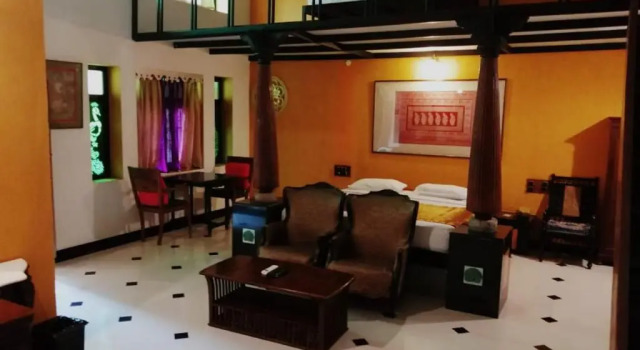 Двухместный люкс Deluxe Indeco Hotels Swamimalai