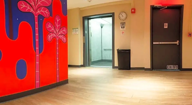 Кровать в общем номере (мужской номер) Jazz on Columbus Circle Hostel