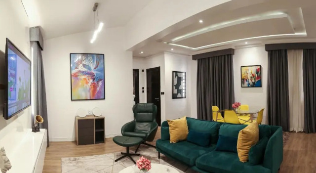 Апартаменты c 1 комнатой George Residence Lekki, Lagos - with Pool