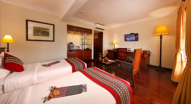 Двухместный номер Deluxe с видом на реку Victoria Chau Doc Hotel