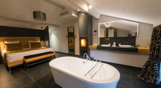 Двухместный люкс Luxury Chambres dhôtes Domaine de Nazère