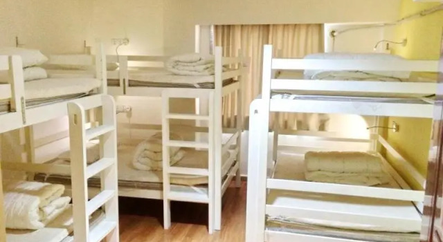 Кровать в общем номере (женский номер) Lazy Gaga Hostel Guangzhou