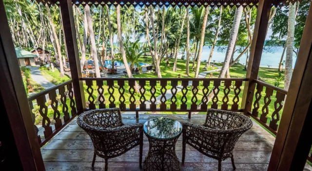 Бунгало с балконом Sea Shell Resort & Spa, Havelock