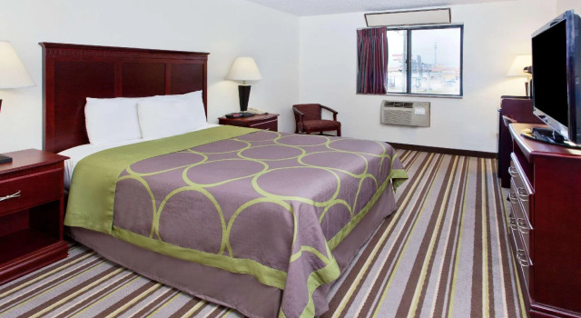 Двухместный номер Standard Super 8 by Wyndham Tuscaloosa