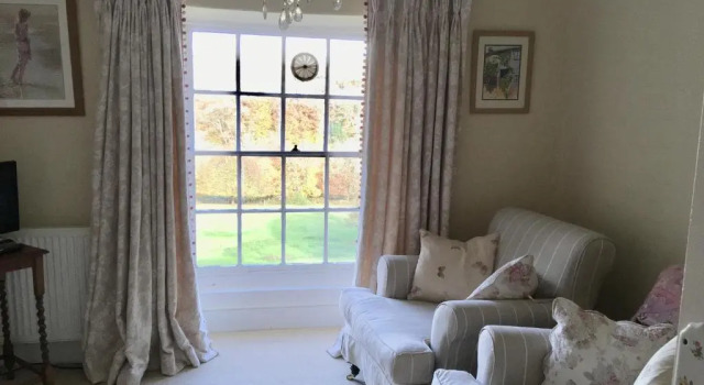 Superior Casal quarto com vista para o jardim South Yeo