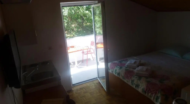 Студия с красивым видом из окна Apartment Mrkić