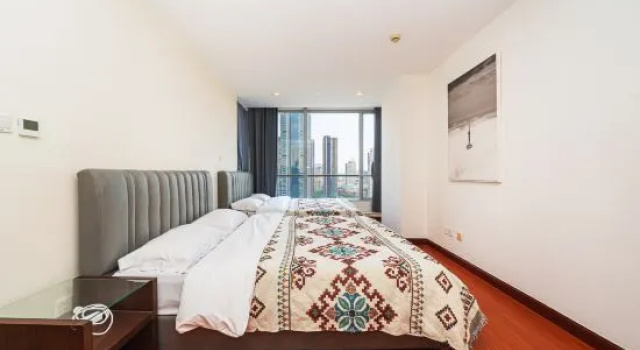 Двухместный люкс Superior Yishui Haoting Boutique Homestay (Shanghai Nanjing Road Pedestrian Street Branch)