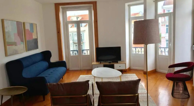 Апартаменты Baixa most beautiful and luminous 3 BDR flat