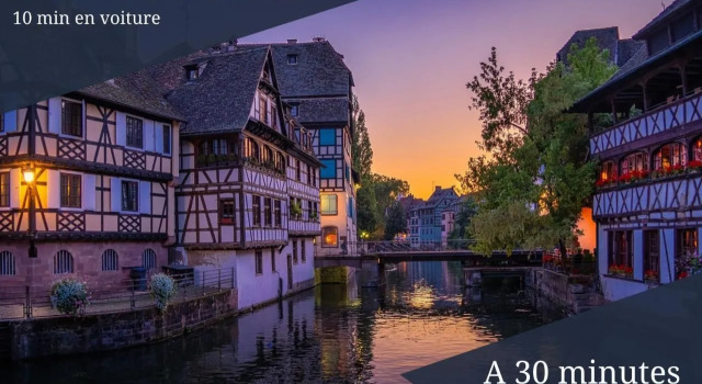 Le Zénith - GOLDEN TREE - Parking privé & WIFI - 5 min Zénith de Strasbourg, Book Apartment Strasbourg 