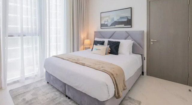 Апартаменты Deluxe с балконом HiGuests - District One Residence 15