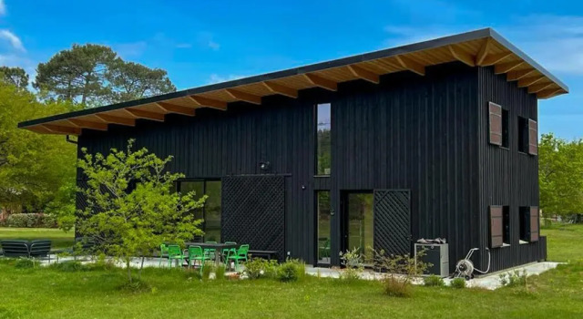 Вилла La Maison dans l'Airial, maison d'architecte en pleine nature