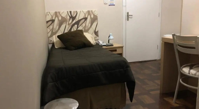 Одноместный номер Standard с балконом Hotel Brasilia Curitiba