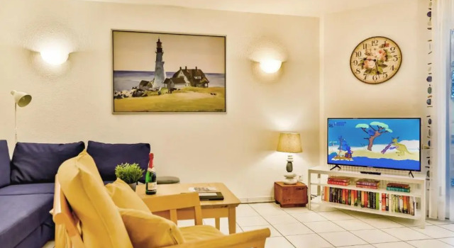 Apartment Ostseerose ein Strandkorb ist im Sommer inclusive, Buchen Sie Ferienwohnung Zempin Usedom