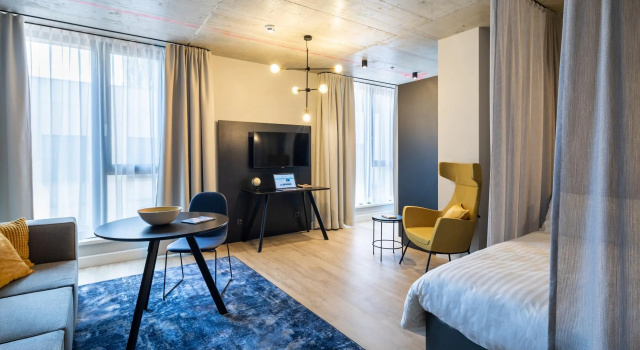 Двухместная студия Adina Serviced Apartments Vienna