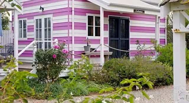 Номер Superior с видом на сад Beach Huts Middleton