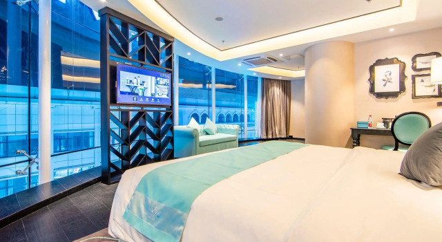 Люкс Deluxe Xana Hotelle (Tianjin Binjiang Road Quanyechang)