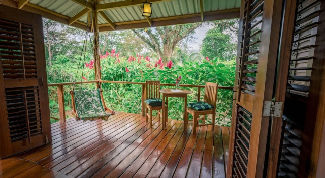 Deluxe Doppel Bungalow mit Balkon und mit Meerblick The Hummingbird