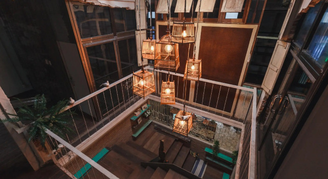 Кровать в общем номере Цокольный этаж Nivas Siam Hostel