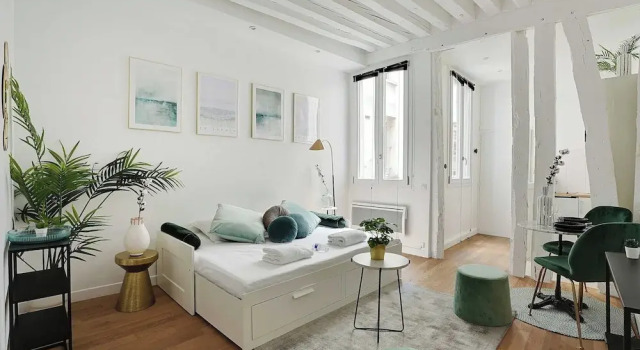 Magnificent Studio - 2P - Les Halles, Забронировать Отель Париж Иль-де-Франс, рядом с Лувр — Риволи