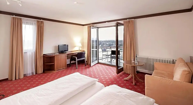 Номер Comfort с видом на реку Hotel Stadt Breisach