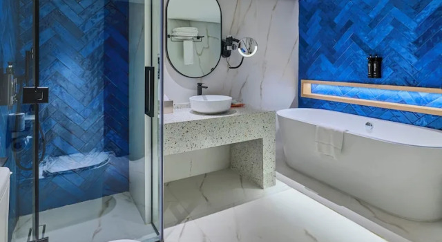 Люкс с террасой Пентхаус с 2 комнатами Ramada Hotel, Suites and Apartments by Wyndham Dubai JBR