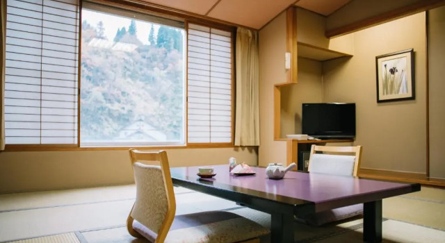Hot spring inn Snow country(yukiguni)
