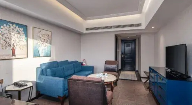 Люкс с видом на город MEHOOD LESTIE Hotel (Shanghai Xujiahui Wukang Road)