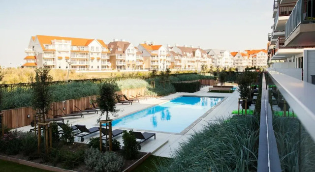 Апартаменты Duplex Villa Capricia appartement met zwembad Nieuwpoort Jachthaven