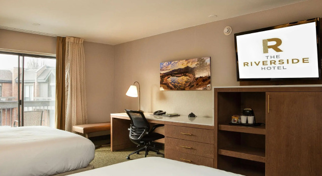 Четырёхместный номер Standard с видом на реку Riverside Hotel, BW Premier Collection