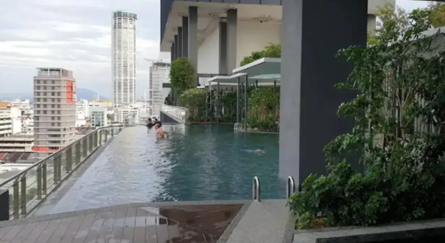 Unique Tropicana Seaview Luxury Studio Suite, Забронировать Отель Отели штата Пинанга с бассейном, рядом с 1st Avenue Penang, Бассейн