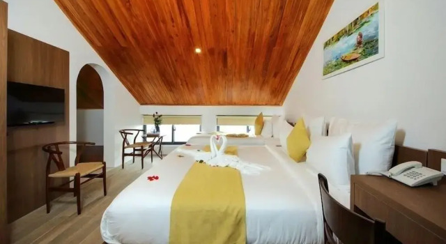Семейный номер Standard c 1 комнатой с балконом Hoi An Majestic Villa