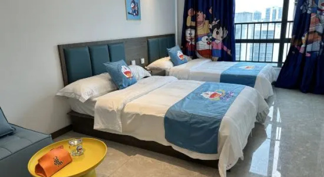 Семейный люкс Summer Homestay (Haikou Longhu Light Year Chengxi High-speed Railway Station)
