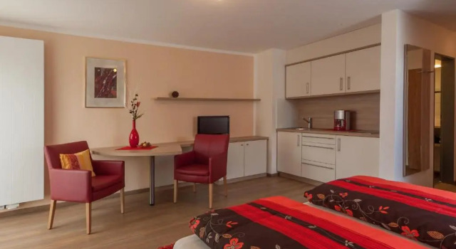 Студия с балконом Gästehaus am Bodensee