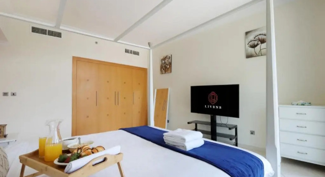 Апартаменты Dubai Marina 3 Bedroom Suite with Full Marina View