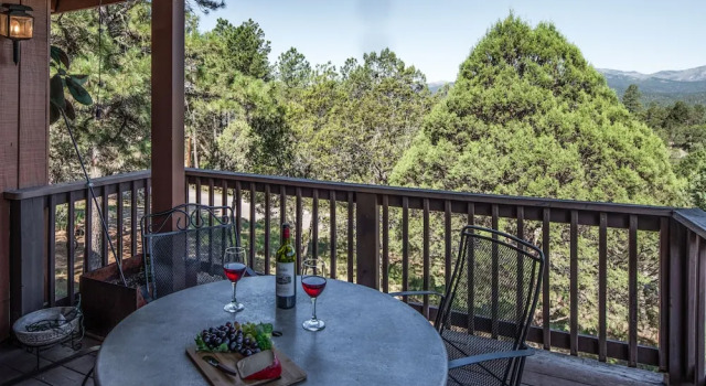 Studio 4 Zimmer mit Balkon Casa Devine View by Ruidoso Vacation Rentals