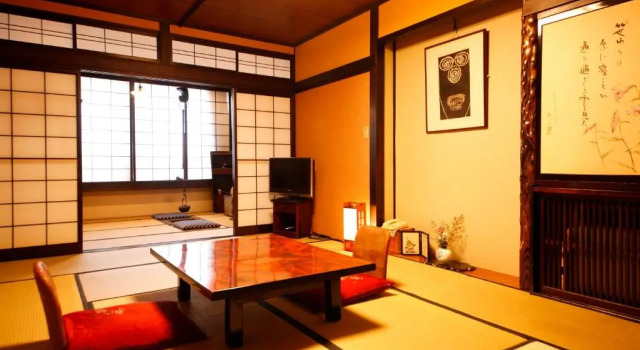 Номер Deluxe Japanese-Style Ryokan Asunaro