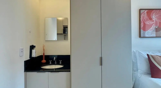Studio Prime Metrô Brooklin, Забронировать Отель Санту-Амару Сан-Пауло, рядом с Ponte Estaiada de Sao Paulo