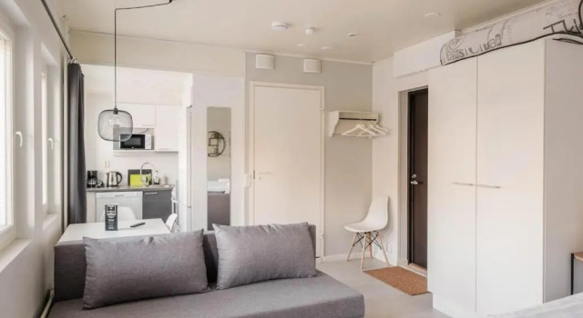 Студия Norden Homes Quick & Easy Airport and City Centre Access