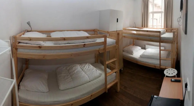 Кровать в общем номере City Hostel Vlissingen