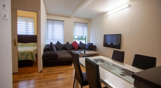 Апартаменты c 1 комнатой с балконом и с красивым видом из окна ATW Apartments
