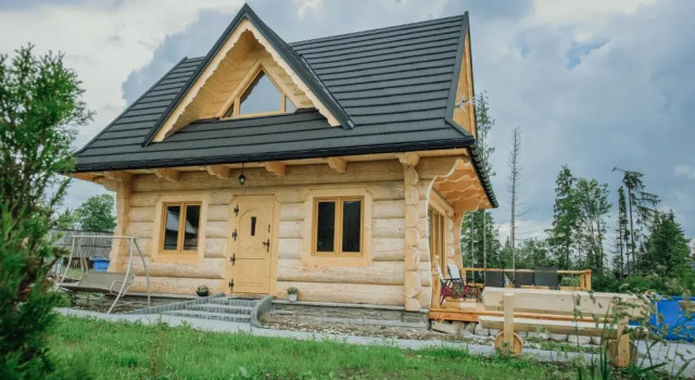Шале c 1 комнатой DOMEK POLANKA z sauną i widokiem na Tatry