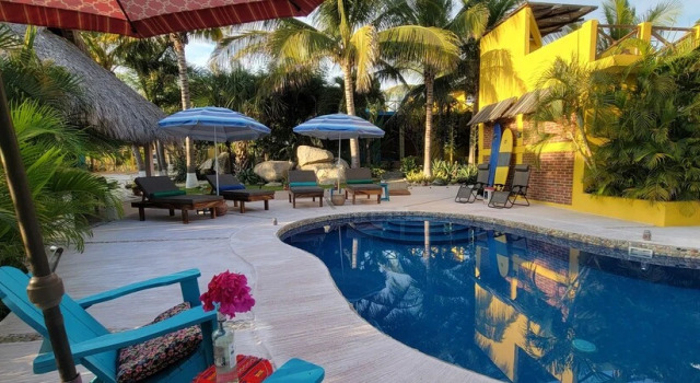OCEAN OASIS HOTEL - adult only, four casitas boutique resort, Забронировать Отель Playa Agua Blanca Оахака