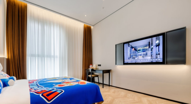 Номер Standard с видом на внутренний двор Panda Sleepy Hotel Chengdu Panda Base