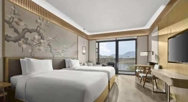 Двухместный номер Deluxe с видом на озеро Hilton Suzhou New District