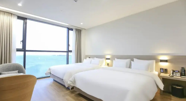 Двухместный семейный номер Standard Pohang Hound Hotel Songdo Beach