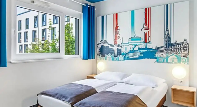 Номер Standard B&B Hotel Hamburg City-Ost